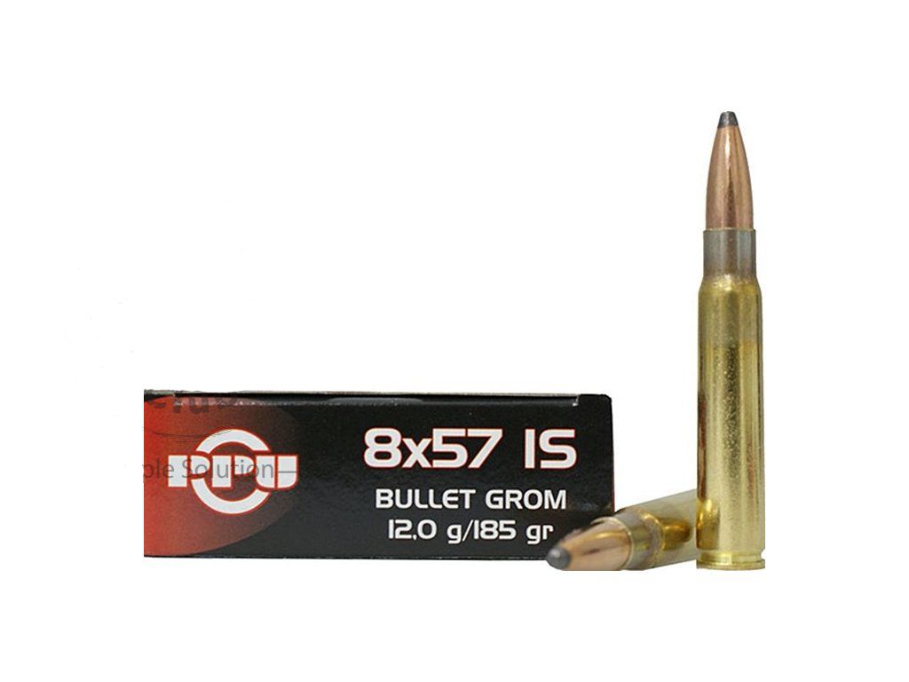 Náboj Kulový PPU 8x57 IS GROM 185 GR