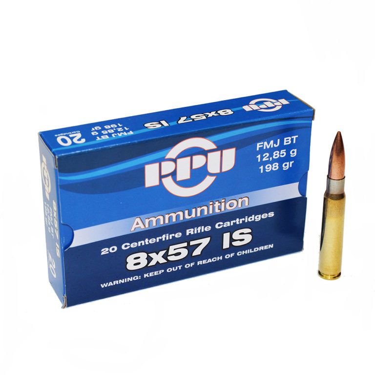 Náboj Kulový PPU 8x57 IS SP 196 GR