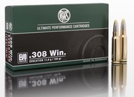 Náboj kulový RWS 308 Win., EVO 11,9g