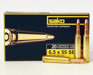 Náboj kulový SAKO 6,5x55 SE, Gamehead 10,1g