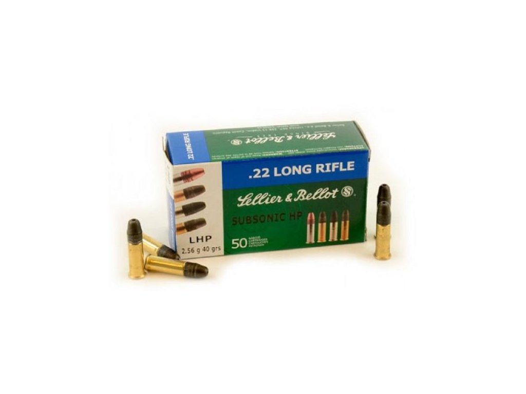 Náboj kulový SB 22 LR, Subsonic 40GR