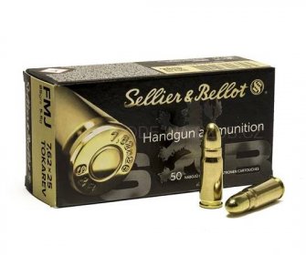 Náboj pistolový SB 7,62 mm Tokarev, FMJ 5,5g
