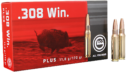 Náboj kulový GECO, 308 Win., Plus 11 g