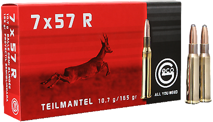 Náboj kulový GECO, 7x57, SP (TM) 10,7