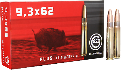 Náboj kulový GECO, 9,3x62, Plus 16,5 g
